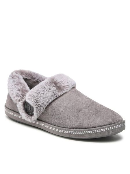 Skechers Kapcie Fresh Toast 167219/CCL Szary. Szare kapcie Skechers, bez wzorów, z materiału. Za 159,99 zł.