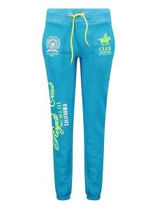 Geographical Norway Spodnie dresowe "Manille" w kolorze niebieskim rozmiar: S. Niebieskie spodnie dresowe Geographical Norway, s, bez wzorów, z bawełny. Za 100,99 zł.