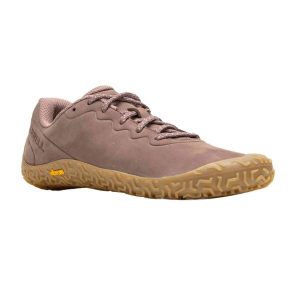 Buty damskie Merrell Vapor Glove 6 Ltr. Brązowe buty trekkingowe Merrell, bez zapięcia. Za 416,43 zł.
