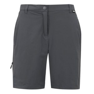 Spodenki Podróżne Damskie Odstraszające Owady. Szare szorty Regatta, bez wzorów, sportowe. Za 182,99 zł.