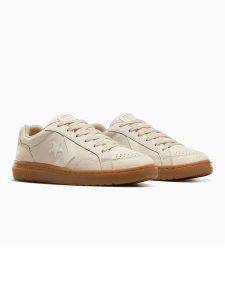 Converse Skórzane sneakersy "Pro Blaze" w kolorze beżowym rozmiar: 41. Brązowe trampki Converse, bez wzorów, bez zapięcia. Za 320,63 zł.