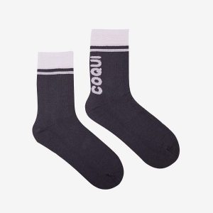 Skarpetki Coqui 35-38 szaro-zielone. Szare skarpetki Coqui, bez wzorów. Za 86,99 zł.