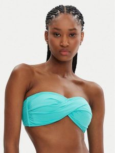 Seafolly Góra od bikini S. Collective 33261-942 Turkusowy. Niebieskie bikini Seafolly, bez wzorów, z syntetyku. Za 229,99 zł.