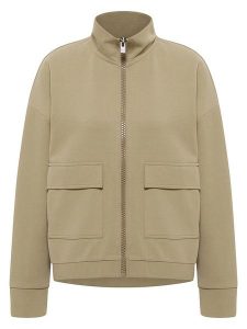 ELBSAND Bluza "Embla" w kolorze beżowym rozmiar: XS. Brązowe bluzy ELBSAND, xs, bez wzorów, bez kaptura. Za 158,10 zł.