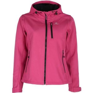 Damska kurtka softshell Athl. DPT. Octavia Fuksja XL. Czerwone kurtki ZSPORT, xl, bez wzorów, z softshellu, bez kaptura. Za 273,99 zł.