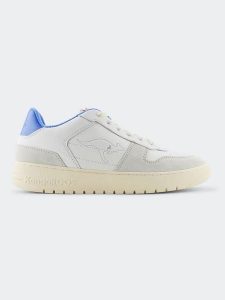 Kangaroos Skórzane sneakersy "Game Lo II" w kolorze kremowym rozmiar: 43. Brązowe trampki KangaROOS, bez wzorów, z materiału, bez zapięcia. Za 543,99 zł.