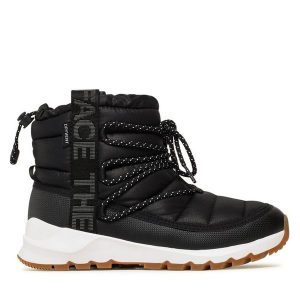 Śniegowce The North Face. Czarne buty zimowe The North Face, bez obcasa, bez zapięcia. Za 439,99 zł.