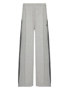 Adidas Spodnie dresowe adicolor Spacer 3-Stripes JV7497 Zielony Wide Leg. Zielone spodnie dresowe ADIDAS, l, bez wzorów, z dresówki. Za 349,99 zł.