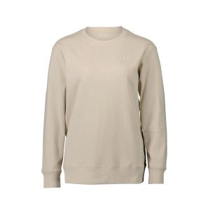Bluza sportowa damska POC Poise Crew Neck. Brązowe bluzy POC, m, bez wzorów, bez kaptura. Za 281,00 zł.