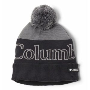 Czapka zimowa unisex Columbia Polar Powder II Beanie. Czarne czapki Columbia, bez wzorów, z polaru, sportowe. Za 91,99 zł.