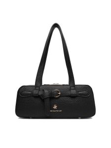 Beverly Hills Polo Club Torebka CEO-BHPC-C-003-09 Czarny. Czarne torebki klasyczne Beverly Hills Polo Club, bez wzorów, z materiału, bez dodatków. Za 219,99 zł.
