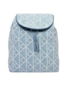 Calvin Klein Plecak Emblem Aop Denim Backpack LV04F3508G Niebieski. Niebieskie plecaki Calvin Klein. Za 529,99 zł.