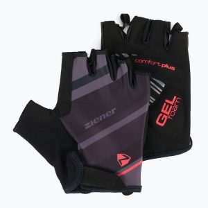 Rękawiczki rowerowe damskie ZIENER MTB Crizy Lady GELfoam. Czarne rękawiczki Ziener, bez wzorów. Za 69,99 zł.