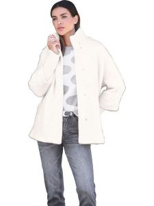 Heine Kurtka przejściowa w kolorze kremowym rozmiar: 44. Brązowe kurtki Heine, bez wzorów, bez kaptura. Za 208,99 zł.