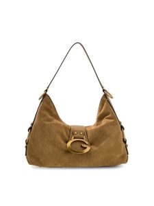 Guess Torebka 183661 Beżowy. Brązowe torebki klasyczne Guess, z aplikacjami, bez dodatków. Za 674,99 zł.