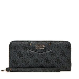 Portfel Guess. Czarne portfele Guess, z aplikacjami. Za 179,99 zł.