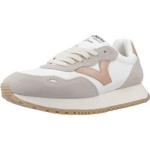 Buty VICTORIA NYLON Szary. Szare buty trekkingowe VICTORIA, z nylonu, bez zapięcia. Za 242,99 zł.