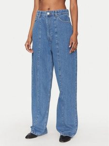 2NDDAY Jeansy Flossy 2245762964 Niebieski Relaxed Fit. Niebieskie jeansy 2NDDAY, bez wzorów, z bawełny. Za 559,99 zł.