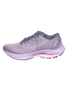 Mizuno Buty "Wave Inspire 19" w kolorze fioletowym do biegania rozmiar: 40. Różowe buty sportowe Mizuno, bez wzorów, z materiału, bez zapięcia, do biegania. Za 377,74 zł.