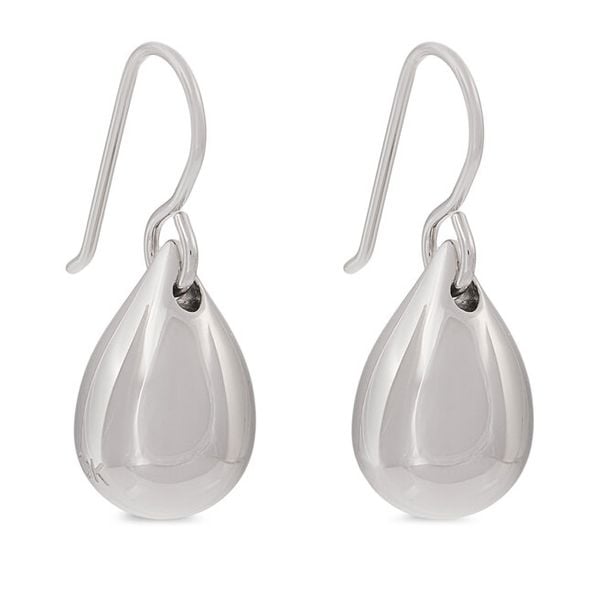 Kolczyki Calvin Klein. Szare kolczyki Calvin Klein, srebrne. Za 189,99 zł.