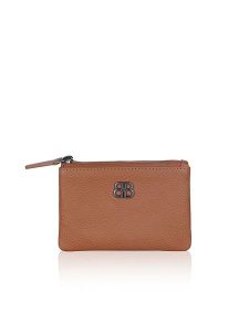 Bellicci Skórzany portfel "Camber" w kolorze jasnobrązowym - 11 x 7 x 2 cm rozmiar: onesize. Brązowe portfele Bellicci, bez wzorów, z materiału. Za 73,93 zł.