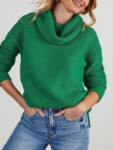 Milan Kiss Golf w kolorze zielonym rozmiar: S. Zielone golfy Milan Kiss, bez wzorów. Za 177,94 zł.