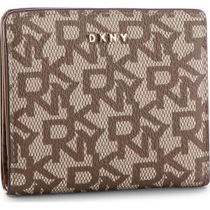 Mały Portfel Damski DKNY - R83ZJ657 Chino Logo-Vic CVU. Portfele marki DKNY. W wyprzedaży za 219,00 zł.