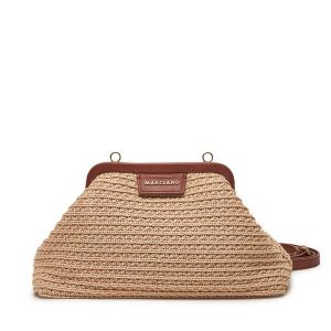 Torebka Marciano Guess. Brązowe listonoszki Marciano Guess, z aplikacjami, bez dodatków. Za 459,99 zł.