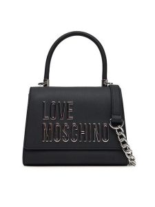 LOVE MOSCHINO Torebka JC4024PP1NKD000B Czarny. Czarne torebki klasyczne LOVE MOSCHINO, bez wzorów, ze skóry, bez dodatków. Za 539,99 zł.