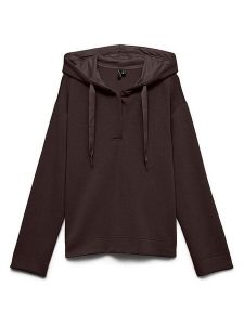 Vero Moda Bluza w kolorze brązowym rozmiar: S. Brązowe bluzy Vero Moda, s, bez wzorów, z kapturem. Za 124,95 zł.
