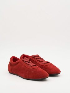 Bellucci Sneakersy w kolorze czerwonym rozmiar: 36. Czerwone trampki Bellucci, bez wzorów, bez zapięcia. Za 149,31 zł.