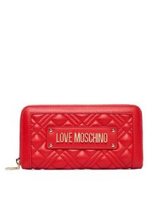 LOVE MOSCHINO Portfel JC5600PP0NLA0500 Czerwony. Czerwone portfele LOVE MOSCHINO, bez wzorów, ze skóry. Za 349,99 zł.