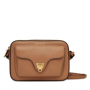 Torebka Coccinelle. Brązowe torebki klasyczne Coccinelle, bez wzorów, bez dodatków. Za 619,99 zł.