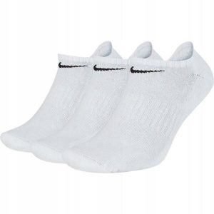 Skarpety Nike U Cush NS 3Pack sporotwe. Białe skarpetki Nike, bez wzorów. Za 69,00 zł.