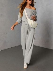 Milan Kiss 2-częściowy zestaw w kolorze szarym rozmiar: L. Szare spodnie dresowe Milan Kiss, l, bez wzorów, z dresówki. Za 208,99 zł.