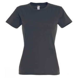 Koszulka Imperial Dla Kobiet. Brązowe bluzki SOL'S, s, bez wzorów, sportowe, bez kołnierzyka, bez ramiączek. Za 38,99 zł.