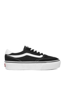 Vans Tenisówki C-BROOKLYN LS PLATFORM VN000DC4BA21 Czarny. Czarne trampki Vans, bez wzorów, z materiału, bez zapięcia. Za 339,99 zł.