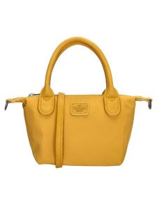 Charm Torebka "Buckingham Mono" w kolorze musztardowym - 18 x 13 x 9 cm rozmiar: onesize. Żółte torebki klasyczne Charm, bez wzorów, z materiału, przez ramię, bez dodatków. Za 56,99 zł.