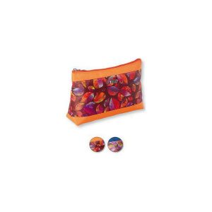 TOP CHOICE Kosmetyczka damska Leaves (92985). Kosmetyczki marki TOP CHOICE. Za 14,06 zł.