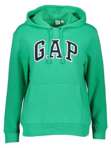 GAP Bluza w kolorze zielonym rozmiar: XL. Zielone bluzy GAP, xl, bez wzorów, z kapturem. Za 91,99 zł.