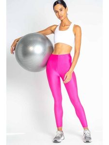 Onamaste Legginsy sportowe w kolorze różowym rozmiar: S/M. Różowe legginsy Onamaste, m, bez wzorów, outdoorowe. Za 64,95 zł.