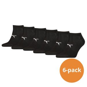 Skarpety Puma Sport Sneaker Light, 6 pary czarnym. Czarne skarpetki Puma, bez wzorów, z elastanu. Za 162,99 zł.