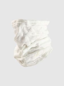 4F Szal-koło w kolorze białym rozmiar: onesize. Białe szaliki 4f, bez wzorów. Za 29,95 zł.