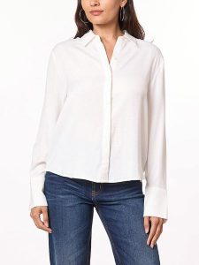 Scotch & Soda Koszula w kolorze białym rozmiar: XL. Białe koszule Scotch & Soda, xl, bez wzorów, bez kołnierzyka, bez ramiączek. Za 105,38 zł.