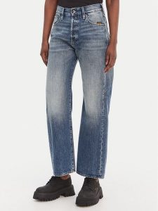 G-Star Raw Jeansy Bowey D25372-E352 Niebieski Loose Fit. Niebieskie jeansy G-Star, bez wzorów, z bawełny. Za 340,99 zł.