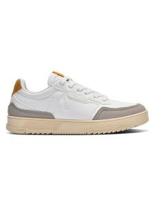 ARKK Copenhagen Sneakersy "Novaklass" w kolorze biało-beżowym rozmiar: 37. Białe trampki Arkk Copenhagen, bez wzorów, z materiału, bez zapięcia. Za 245,96 zł.
