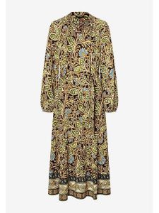 More & More Sukienka w kolorze żółto-czarnym rozmiar: 36. Czarne sukienki More & More, na co dzień, s, bez wzorów, z tkaniny, klasyczne, bez kołnierzyka, bez ramiączek, maxi, proste. Za 140,20 zł.