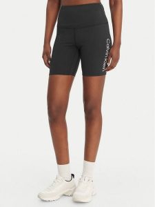 Calvin Klein Performance Szorty sportowe LVGWS6L712 Czarny Slim Fit. Czarne spodenki sportowe Calvin Klein Performance, l, bez wzorów, z syntetyku, na fitness i siłownię. Za 209,99 zł.