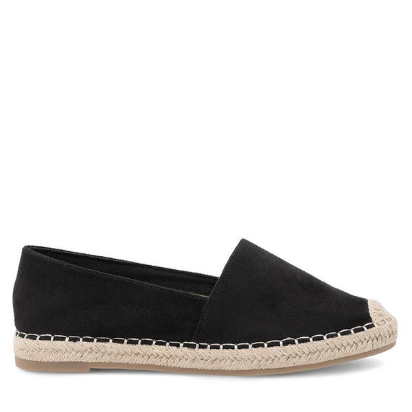 Espadryle Jenny Fairy. Czarne espadryle Jenny Fairy, bez wzorów, bez obcasa. Za 47,99 zł.