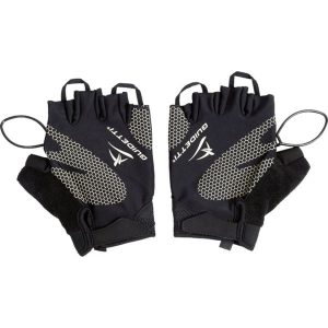 Odczepiane rękawiczki Guidetti. Czarne rękawiczki GUIDETTI, bez wzorów. Za 237,50 zł.